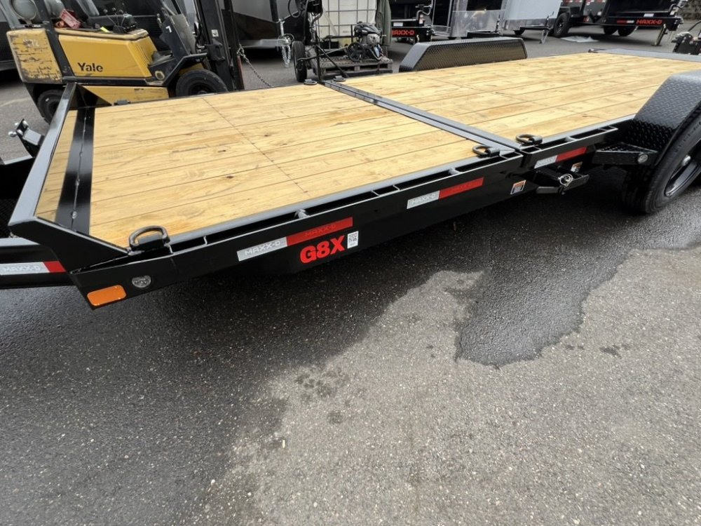 MAXX-D 7x22 16K G8X 8" Equipment Gravity Tilt Trailer MAXX-D Trailer G8X-7X22-16K