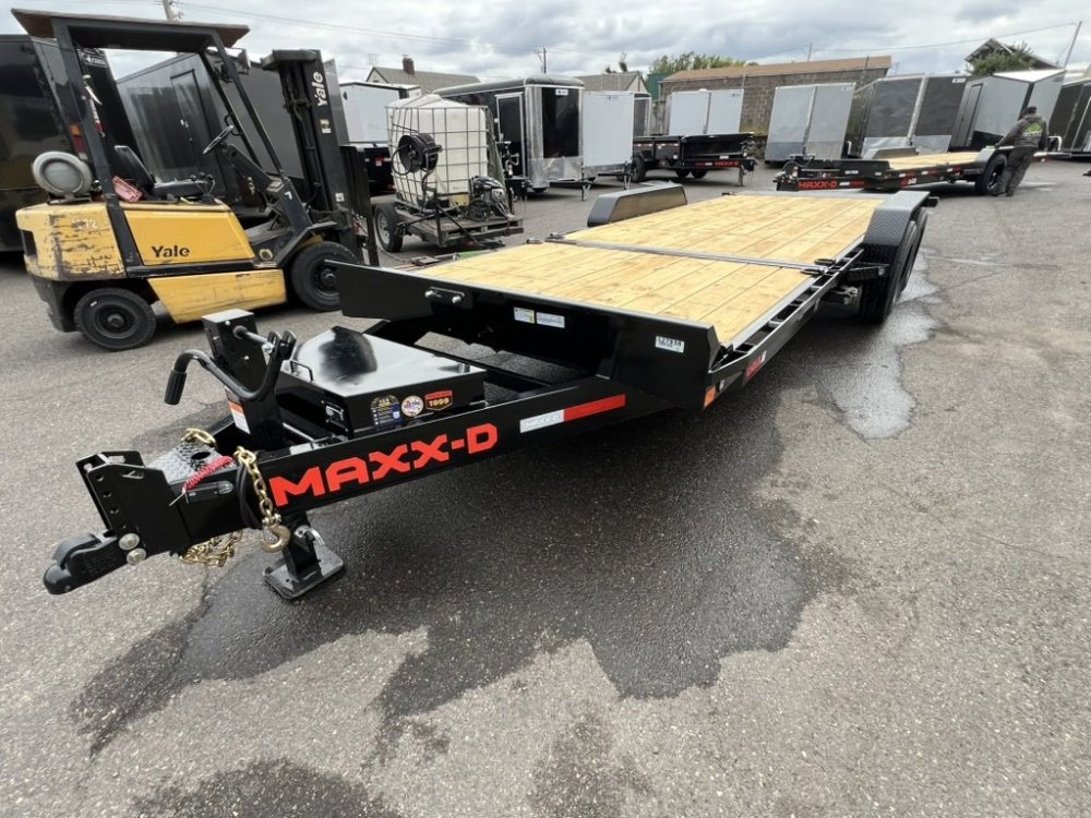 MAXX-D 7x22 17.5K G8X 8" Equipment Gravity Tilt Trailer Trailer G8X-7X22-17.5K