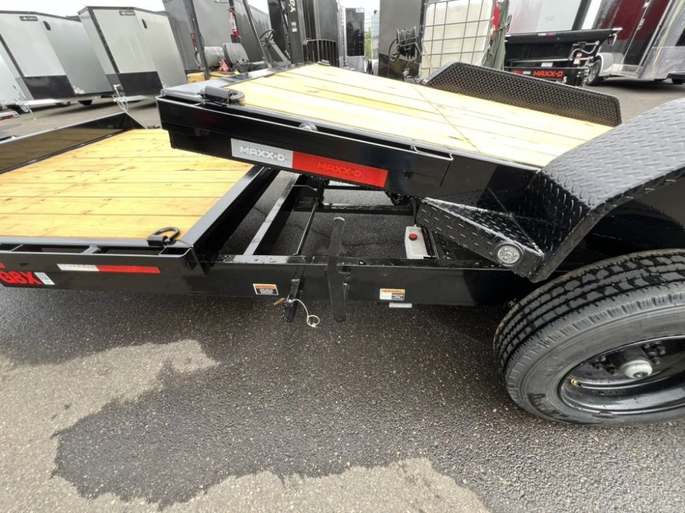 MAXX-D 7x22 17.5K G8X 8" Equipment Gravity Tilt Trailer MAXX-D Trailer G8X-7X22-17.5K