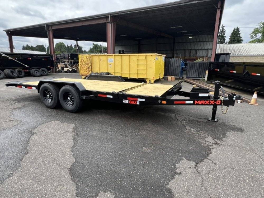 MAXX-D 8.5x20 14K G6X 6" Equipment Gravity Tilt Trailer MAXX-D Trailer G6X-8.5X20-14K