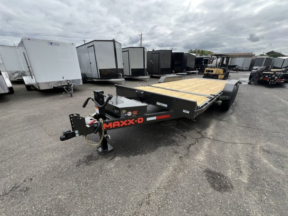 MAXX-D 8.5x22 14K G6X 6" Equipment Gravity Tilt Trailer Trailer G6X-8.5X22-14K