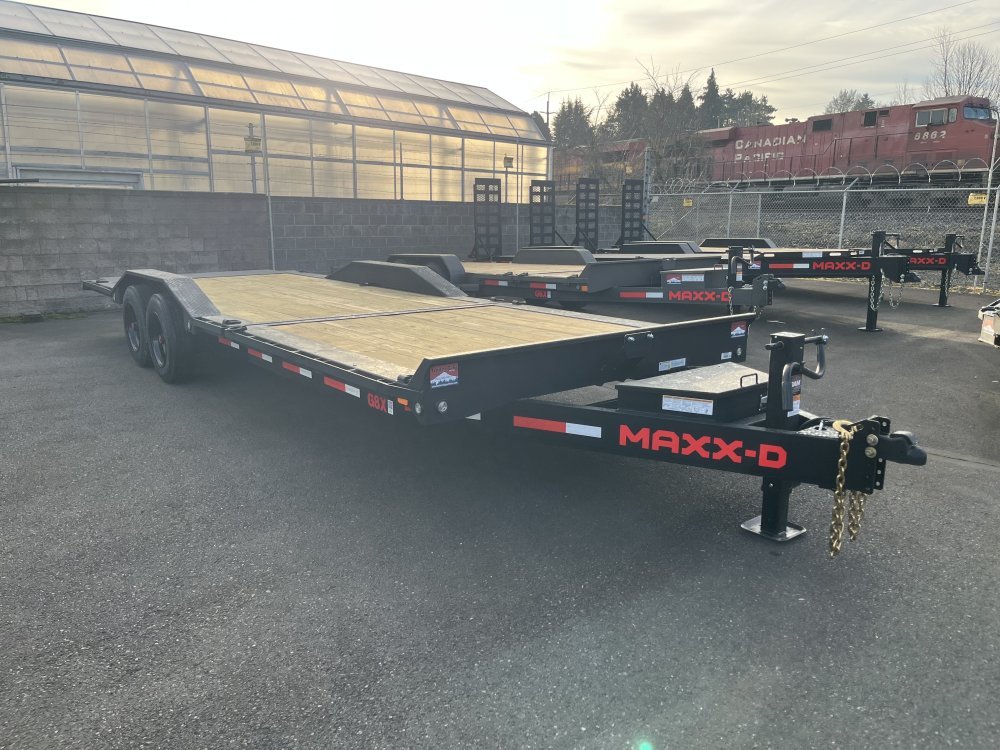 MAXX-D 8.5x22 17.5K G8X 8" Equipment Gravity Tilt Trailer MAXX-D Trailer G8X-8.5X22-17.5K