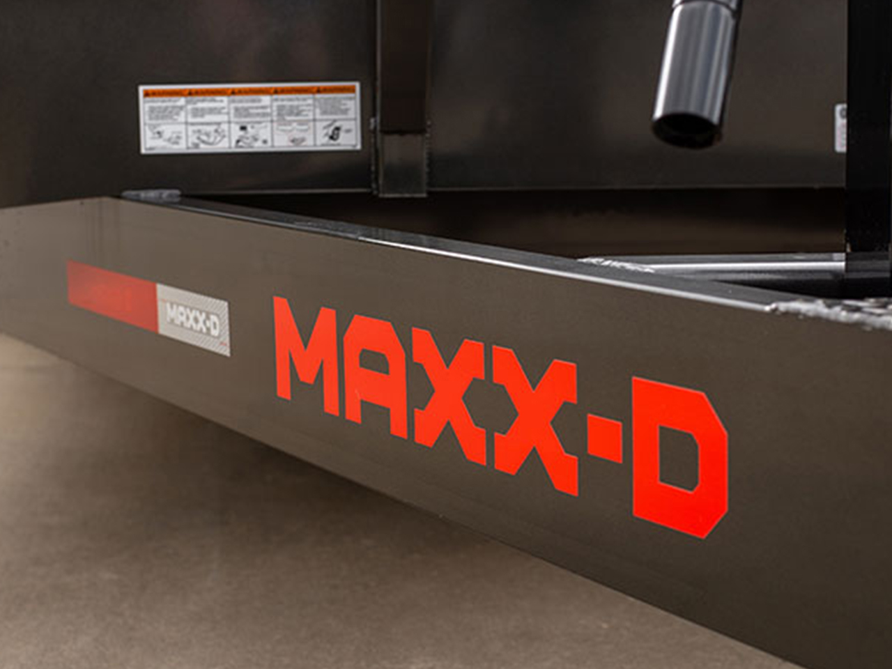 MAXX-D 8.5x22 21K G9X I-Beam Gravity Equipment Tilt Trailer MAXX-D Trailer G9X-8.5X22-21K