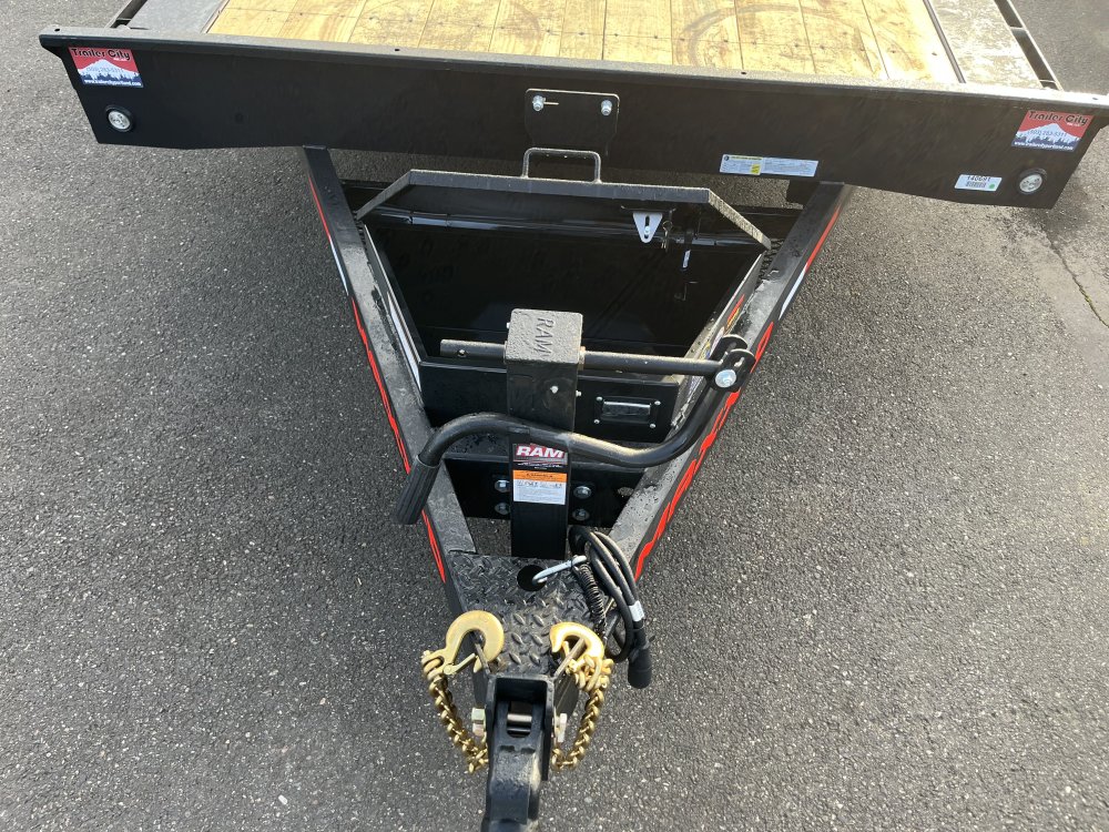 MAXX-D 8.5x24 17.5K G8X 8" Equipment Gravity Tilt Trailer MAXX-D Trailer G8X-8.5X24-17.5K