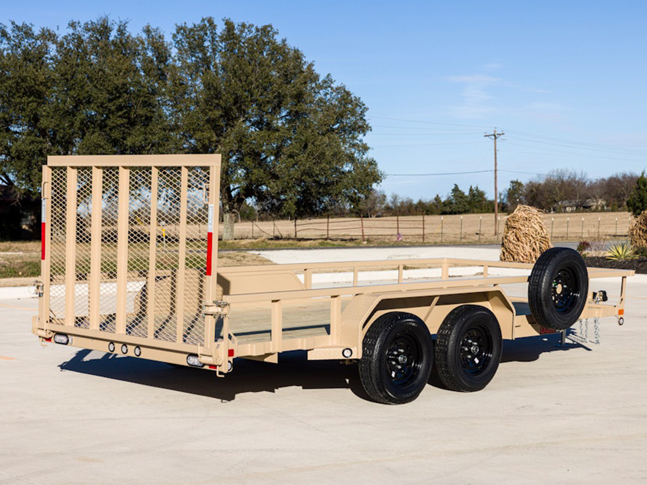 MAXX-D 7x14 7K U3X Tandem Axle Utility Trailer MAXX-D Trailer U3X-7X14-7K
