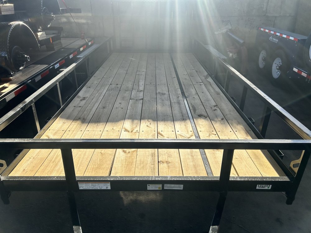 MAXX-D 7x18 10K U4K Tandem Axle Utility Trailer MAXX-D Trailer U4X-7X18-10K