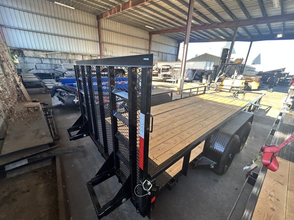 MAXX-D 7x18 10K U4K Tandem Axle Utility Trailer MAXX-D Trailer U4X-7X18-10K