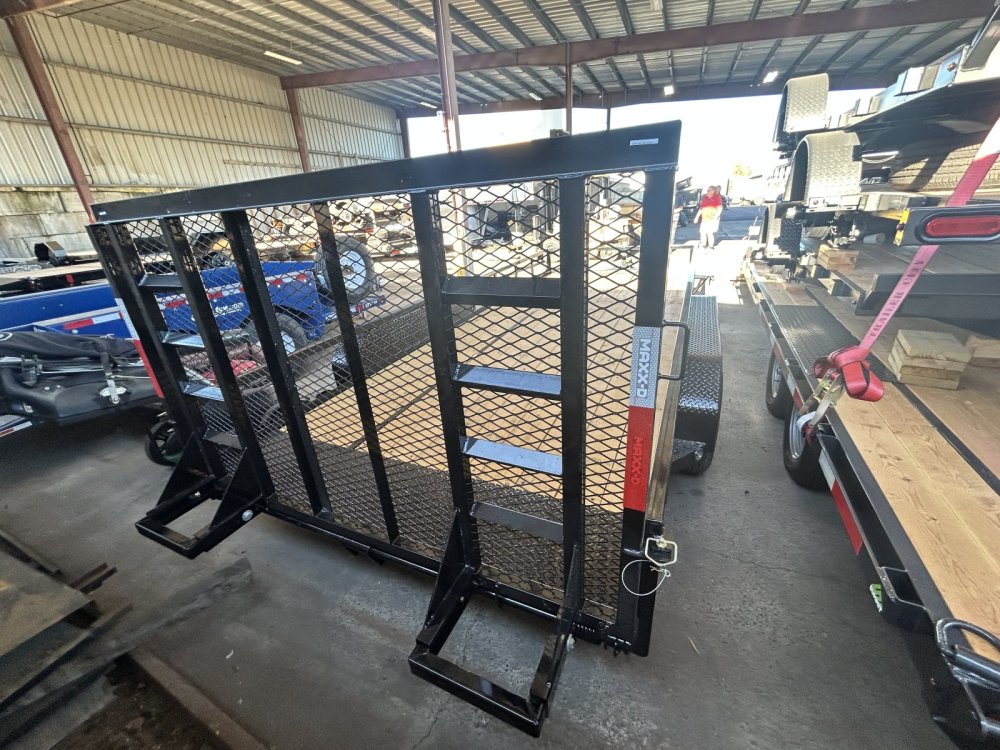 MAXX-D 7x18 10K U4K Tandem Axle Utility Trailer MAXX-D Trailer U4X-7X18-10K