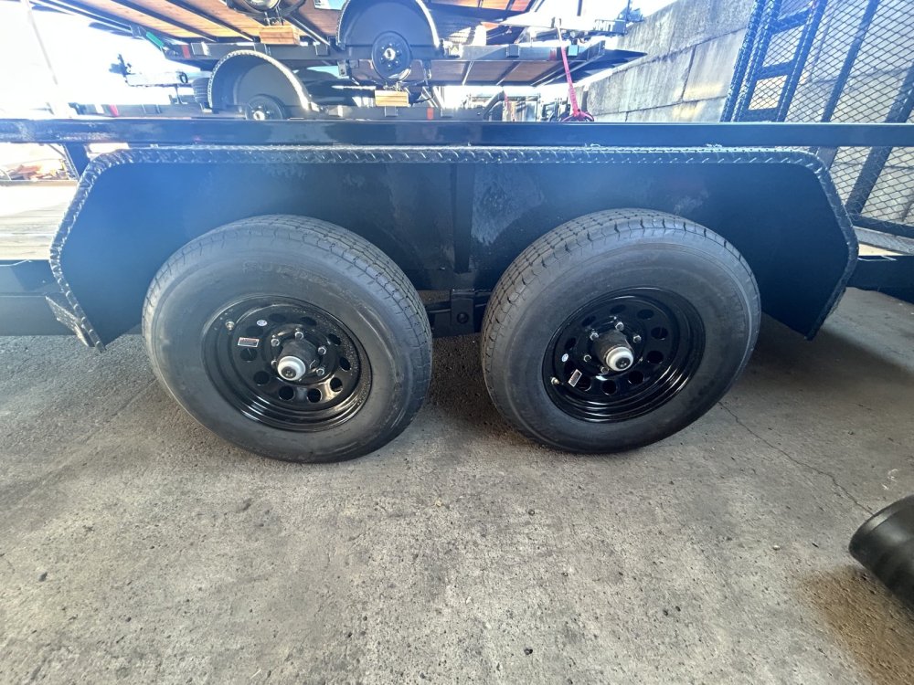 MAXX-D 7x18 10K U4K Tandem Axle Utility Trailer MAXX-D Trailer U4X-7X18-10K