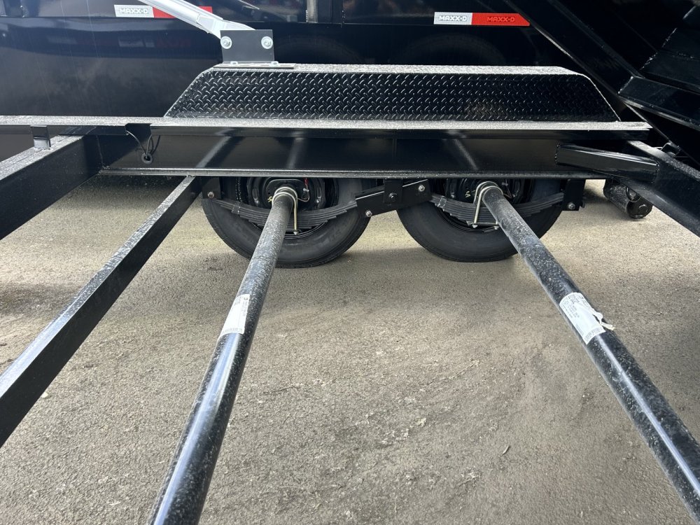 MAXX-D 7x14 14K ROX Roll-Off Dumpster Trailer MAXX-D Trailer ROX-7X14-14K