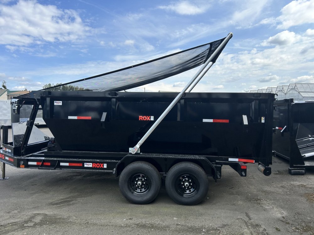 MAXX-D 7x14 14K ROX Roll-Off Dumpster Trailer MAXX-D Trailer ROX-7X14-14K