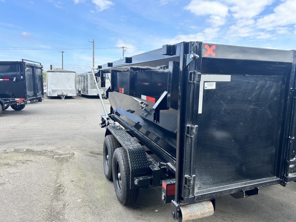 MAXX-D 7x14 14K ROX Roll-Off Dumpster Trailer MAXX-D Trailer ROX-7X14-14K