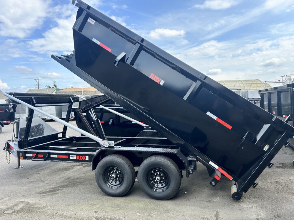 MAXX-D 7x14 14K ROX Roll-Off Dumpster Trailer MAXX-D Trailer ROX-7X14-14K