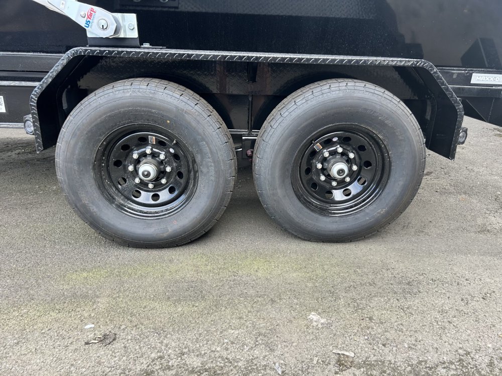 MAXX-D 7x14 14K ROX Roll-Off Dumpster Trailer MAXX-D Trailer ROX-7X14-14K