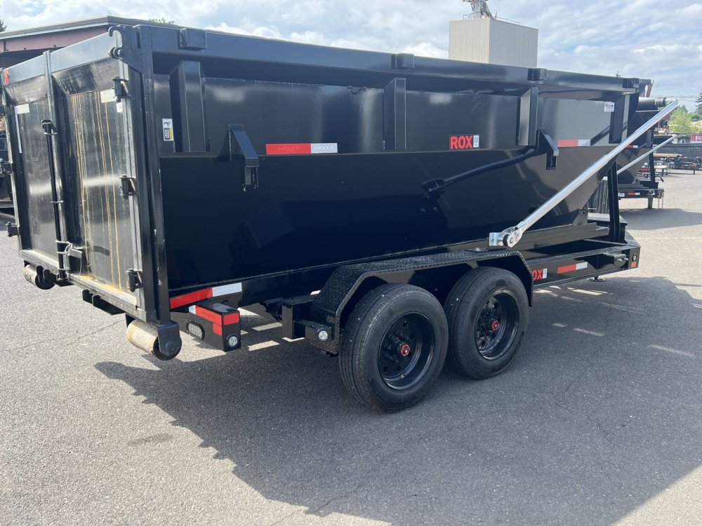 MAXX-D 7x14 17.5K ROX Roll-Off Dumpster Trailer MAXX-D Trailer ROX-7X14-17.5K