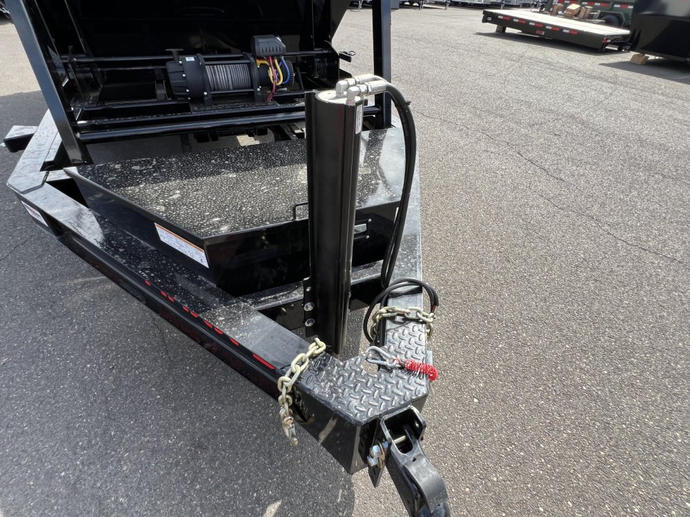 MAXX-D 7x14 17.5K ROX Roll-Off Dumpster Trailer MAXX-D Trailer ROX-7X14-17.5K