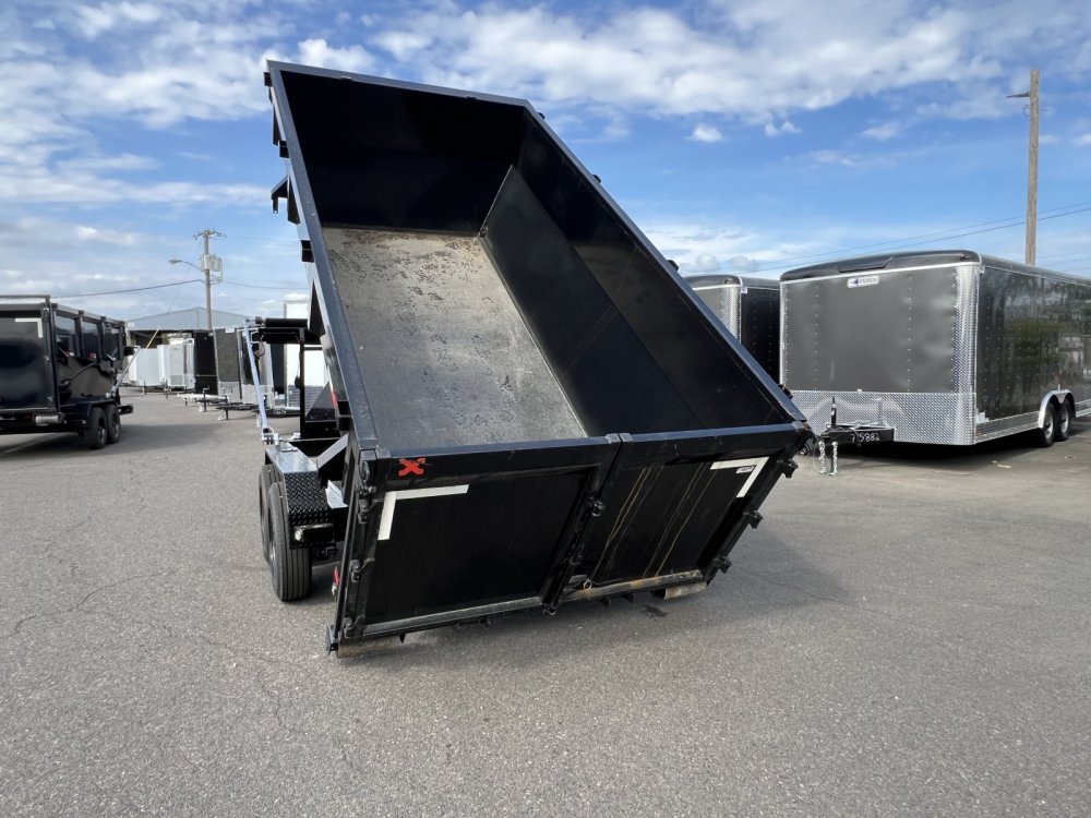 MAXX-D 7x14 17.5K ROX Roll-Off Dumpster Trailer MAXX-D Trailer ROX-7X14-17.5K