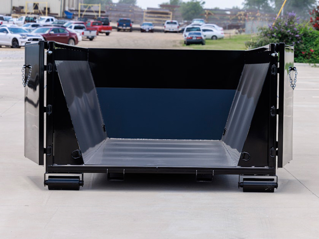 MAXX-D 7x14 ROX Roll-Off-Bin 72" Solid Sides MAXX-D Trailer ROX-B7X14-72