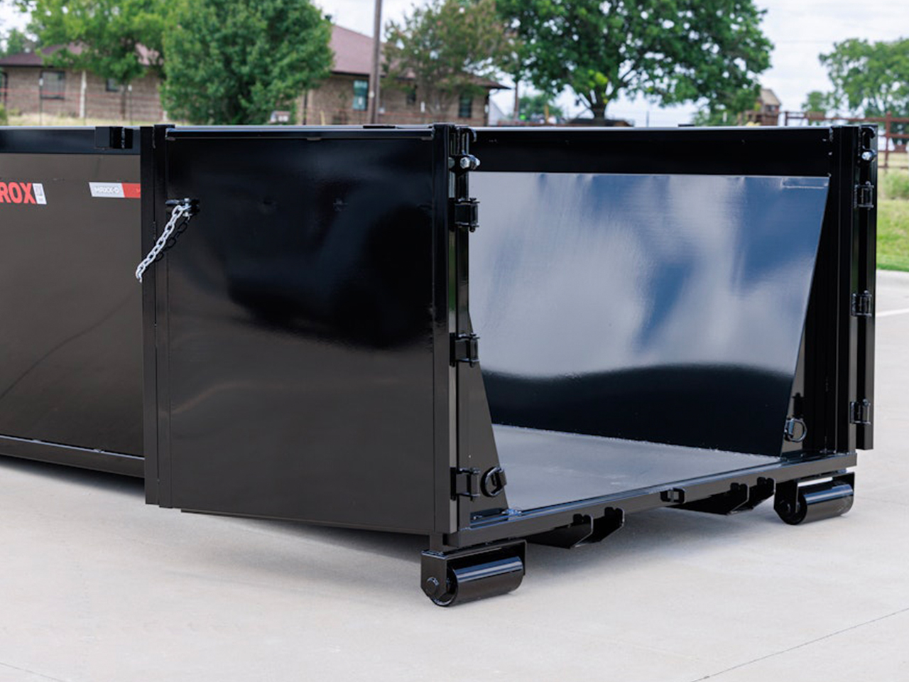 MAXX-D 7x14 ROX Roll-Off-Bin 72" Solid Sides MAXX-D Trailer ROX-B7X14-72