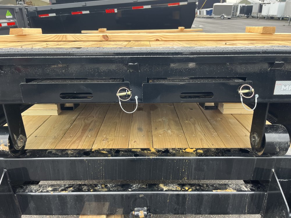MAXX-D 7x14 ROX Wood Floor Roll Off Flatbed MAXX-D Trailer ROX-7X14-WFF