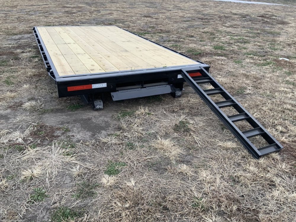 MAXX-D 7x14 ROX Wood Floor Roll Off Flatbed MAXX-D Trailer ROX-7X14-WFF