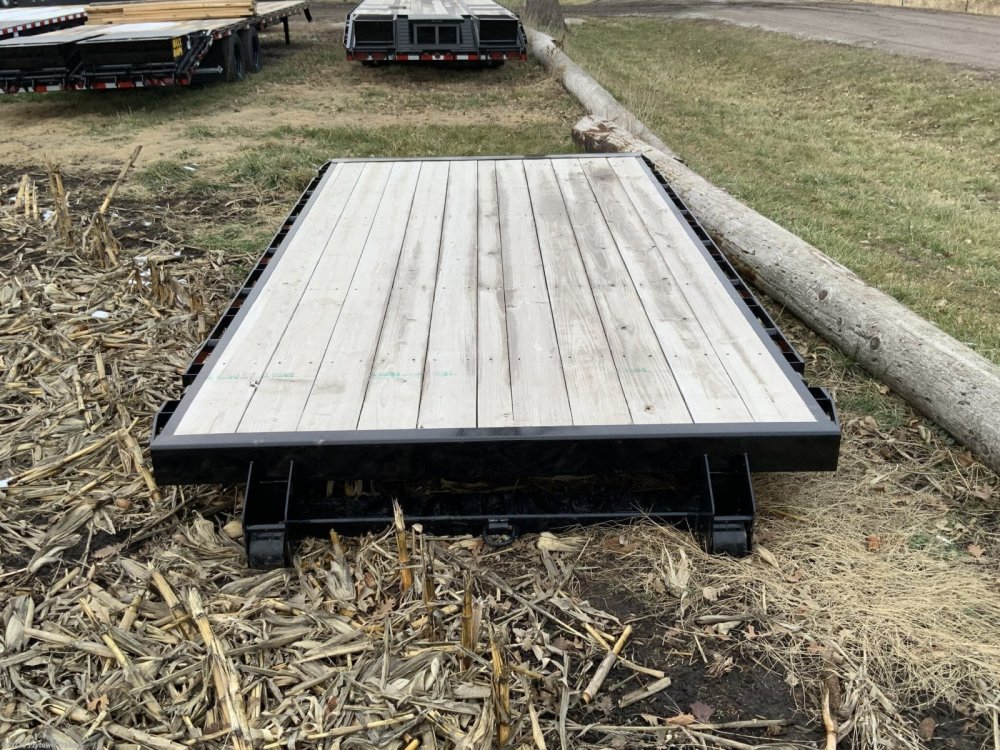 MAXX-D 7x14 ROX Wood Floor Roll Off Flatbed MAXX-D Trailer ROX-7X14-WFF