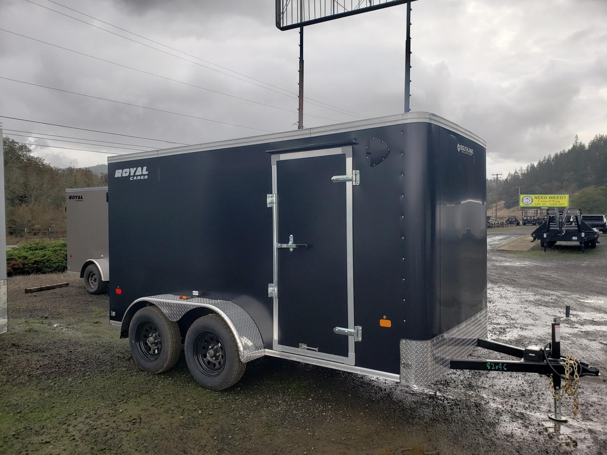 Southland Royal 6 x 12  7K Cargo Trailer with Flat Nose and Ramp Door  Trailer LCHT35-612F-72 R