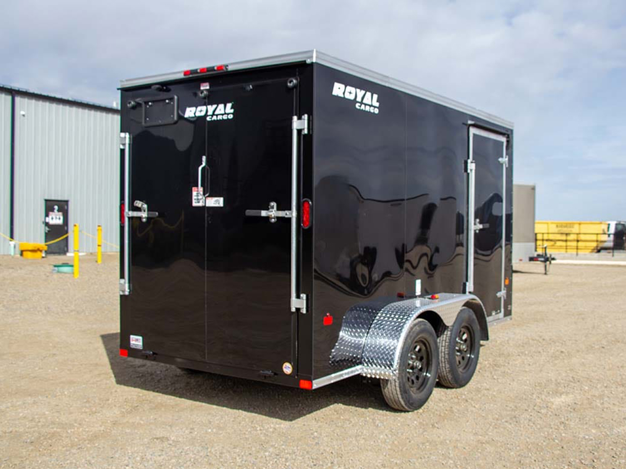 Southland Royal 6 x 14  7K 78" Cargo Trailer with V-Nose and Ramp Door Southland Trailer LCHT35-614V-78 R