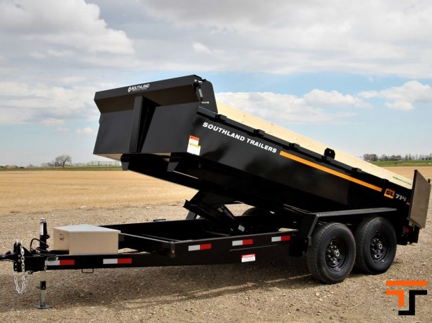 Southland 7x14 14K Dump Trailer - Starter Southland Trailer SL714-14K - S