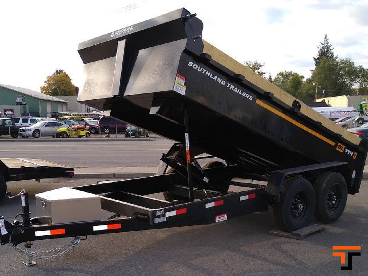 Southland 7x14 14K Dump Trailer - Starter Southland Trailer SL714-14K - S