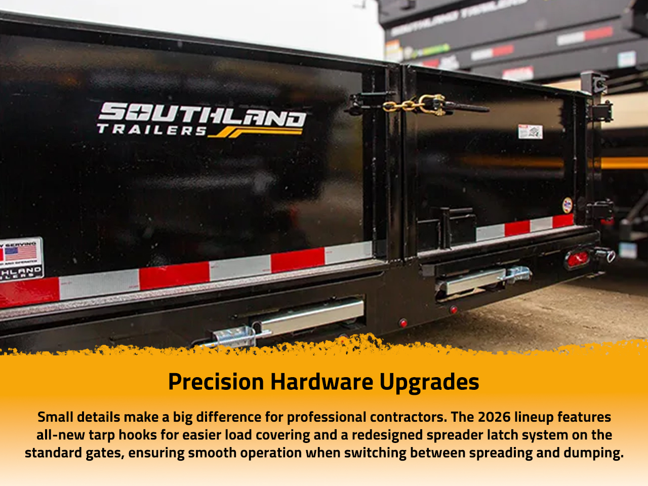 Southland 7x14 14K Dump Trailer - Upgraded Southland Trailer SL714-14K-UP