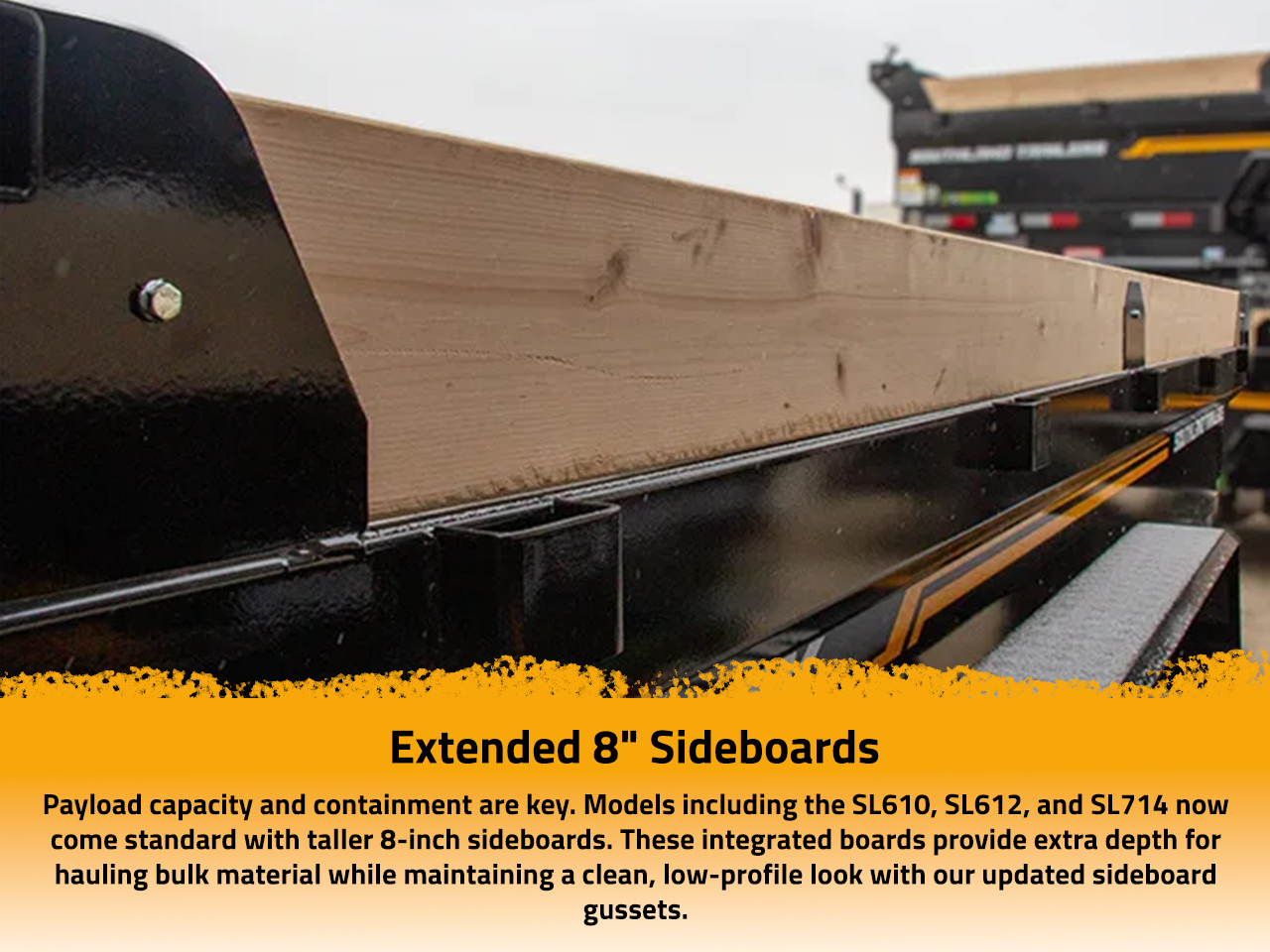 Southland 7x14 14K Dump Trailer - Upgraded Southland Trailer SL714-14K-UP