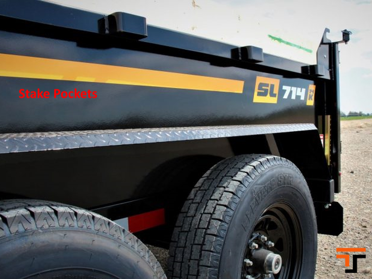 Southland 7x14 14K Dump Trailer Southland Trailer SL714-14K