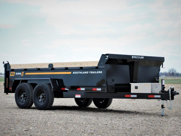 Southland 7x14 14K Dump Trailer Southland Trailer SL714-14K