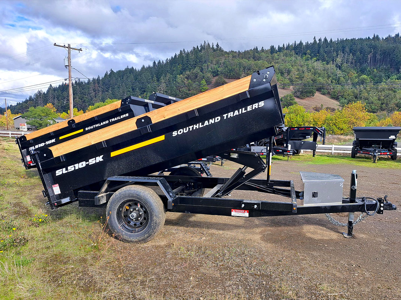 Southland 5x10 5K Dump Trailer Southland Trailer SL510-5K