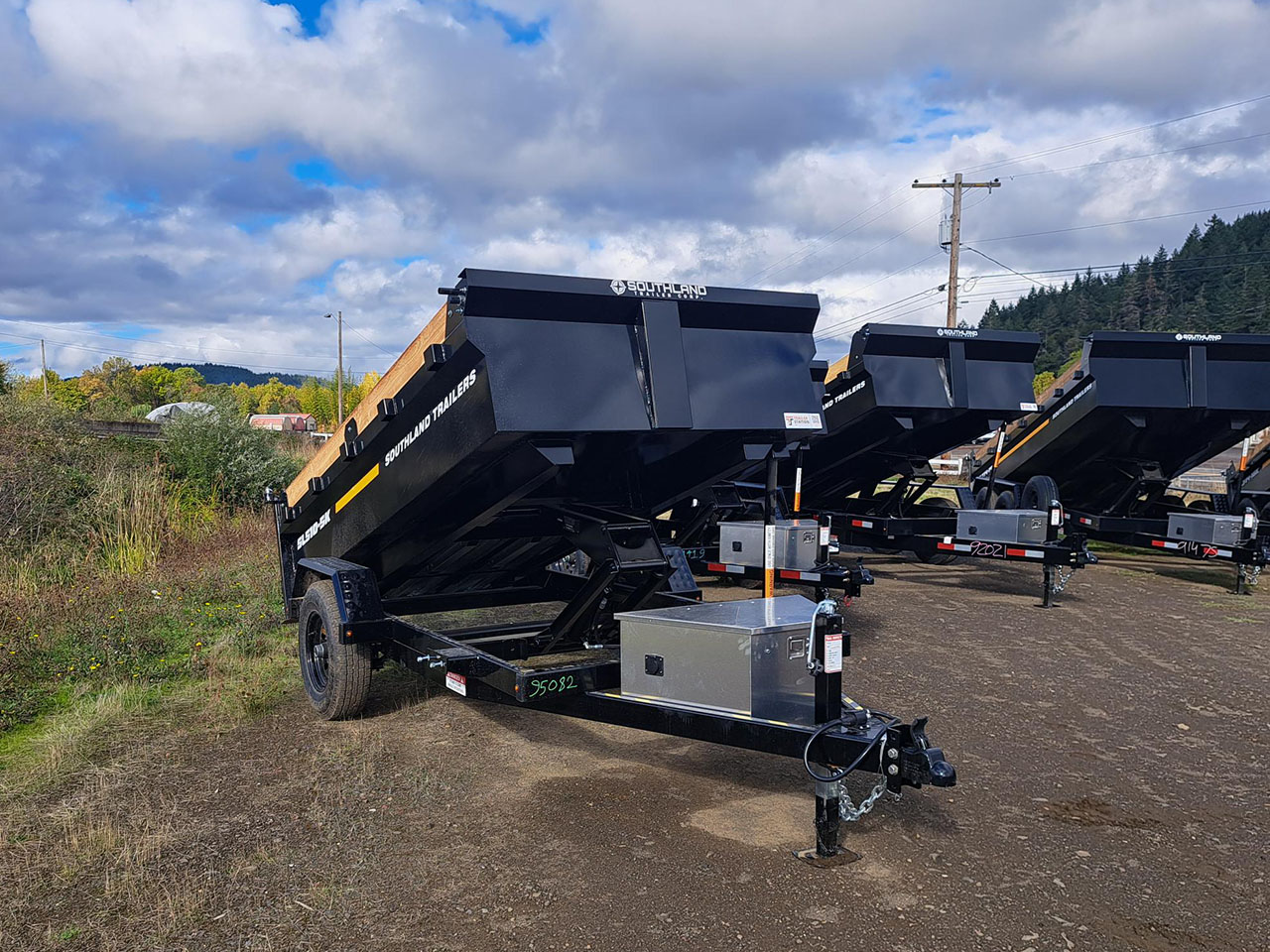 Southland 5x10 5K Dump Trailer Southland Trailer SL510-5K