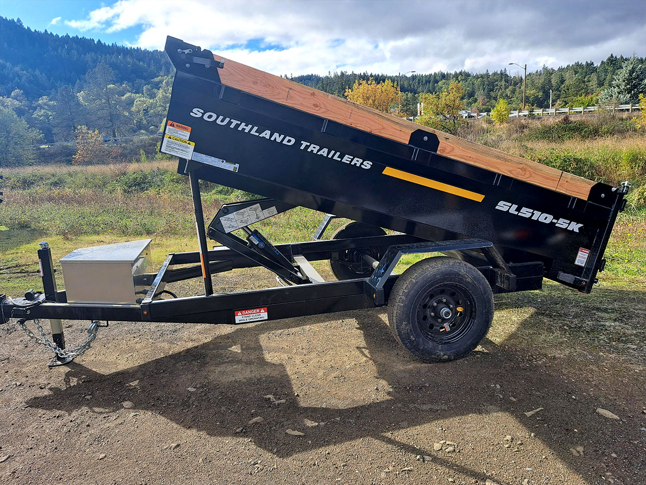 Southland 5x10 5K Dump Trailer Southland Trailer SL510-5K