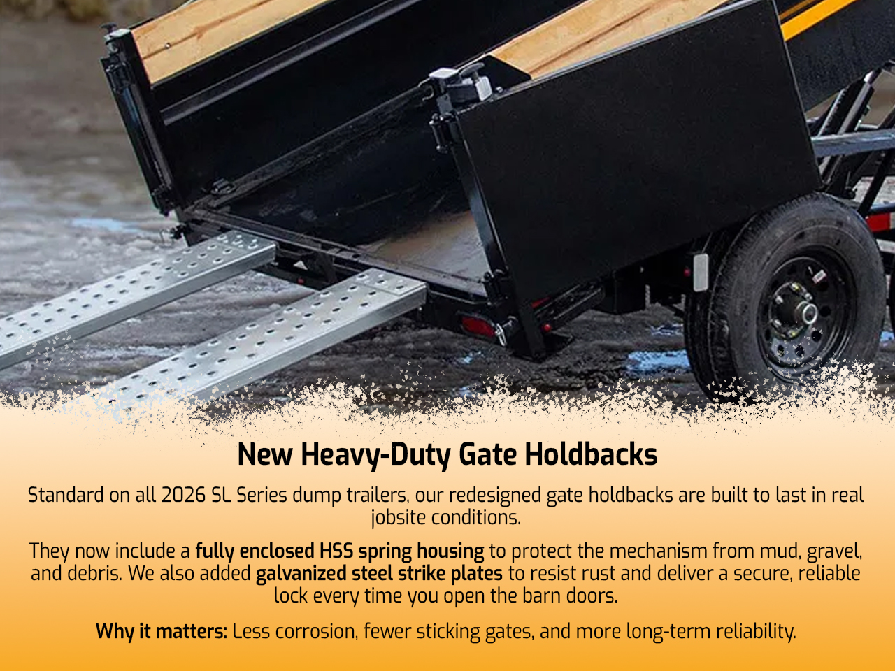 Southland 6x12 14K Dump Trailer Southland Trailer SL612-14K