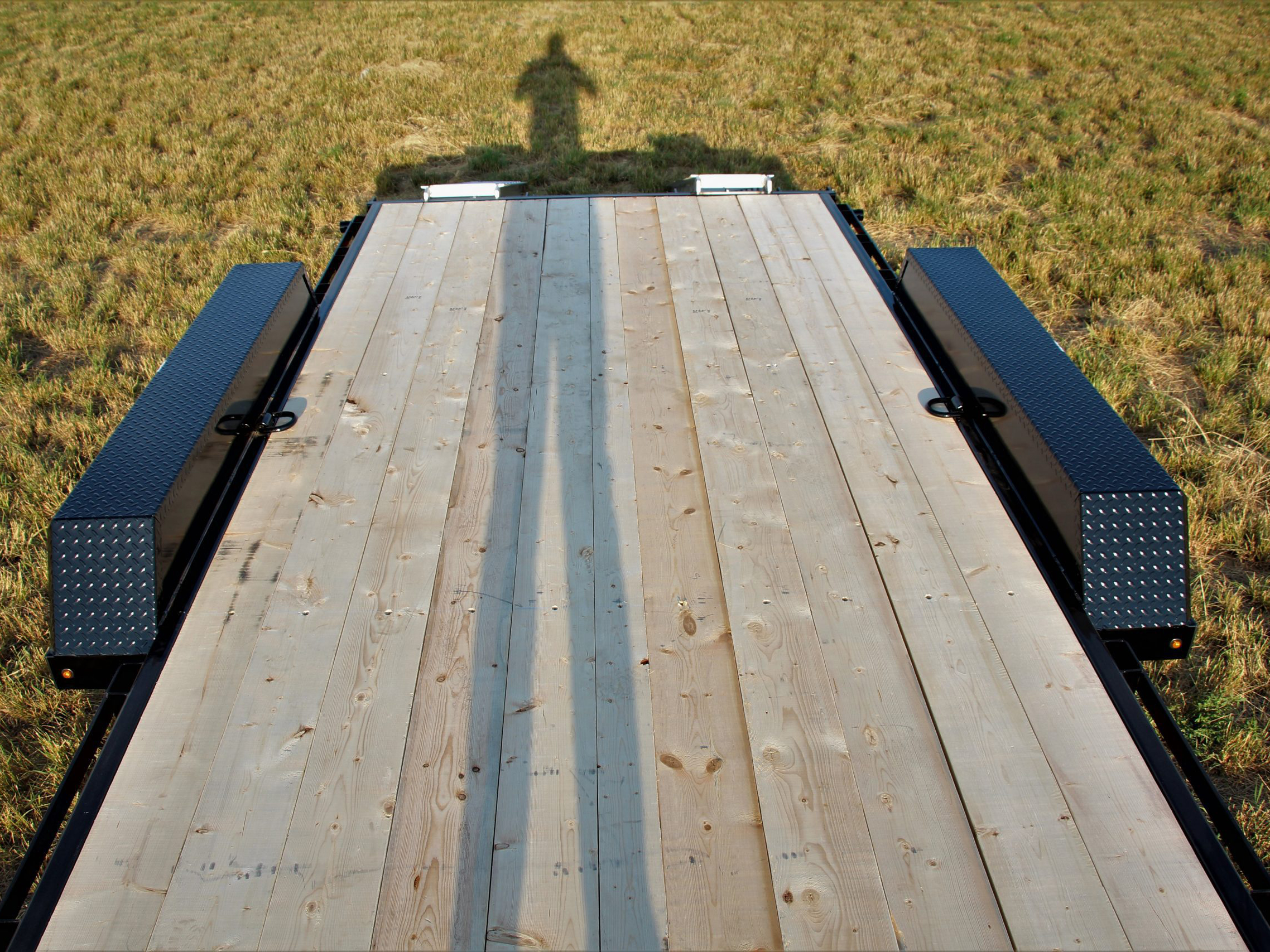 Southland 7 x 20  14K  Straight Deck Equipment Trailer - Slide in Ramps Southland Trailer 96309 LBAT7-20 BLK SIR