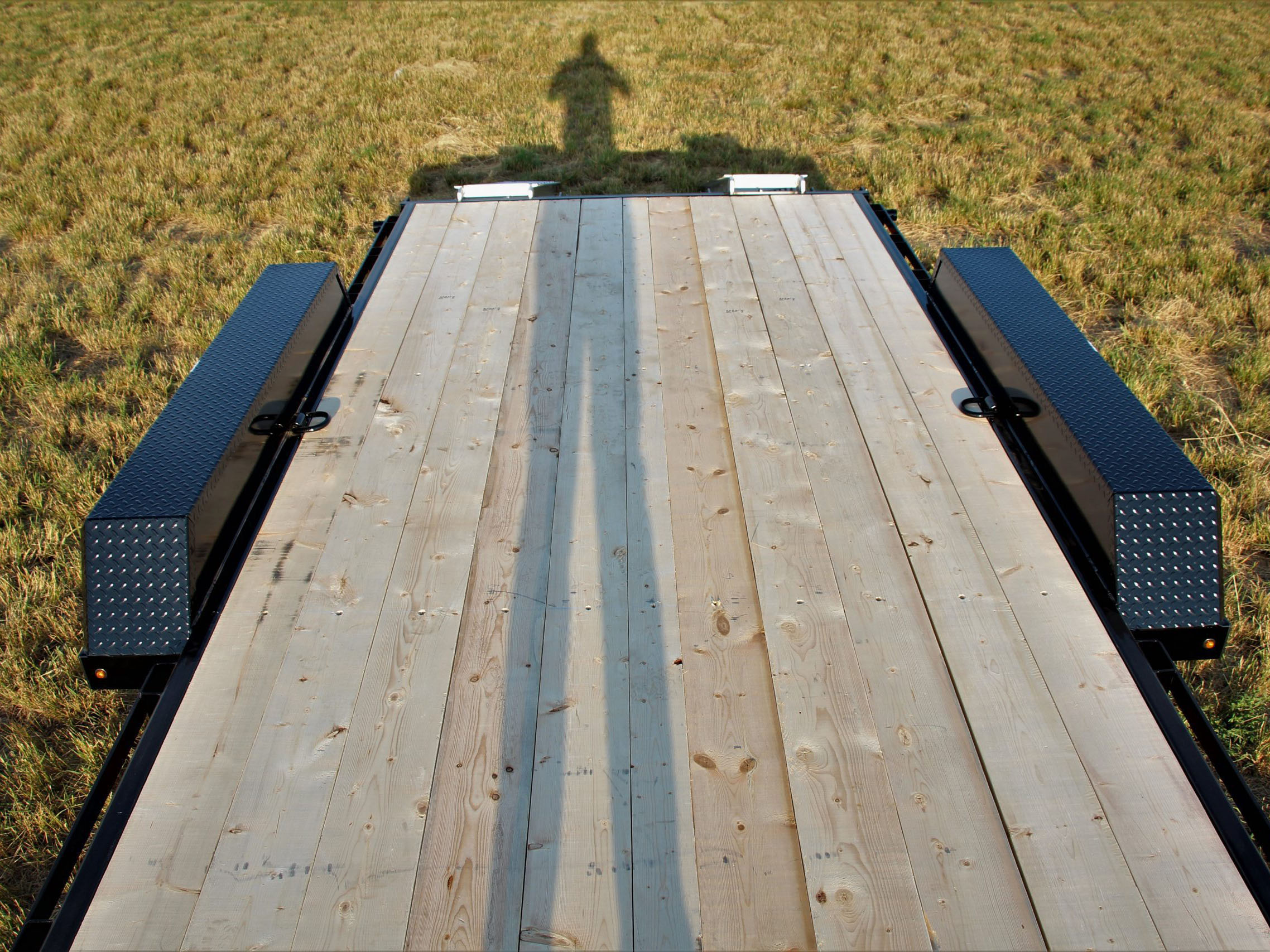 Southland 7 x 18 14K Straight Deck Equipment Trailer - Slide In Ramps Southland Trailer 87688 LBAT7-18 BLK SIR