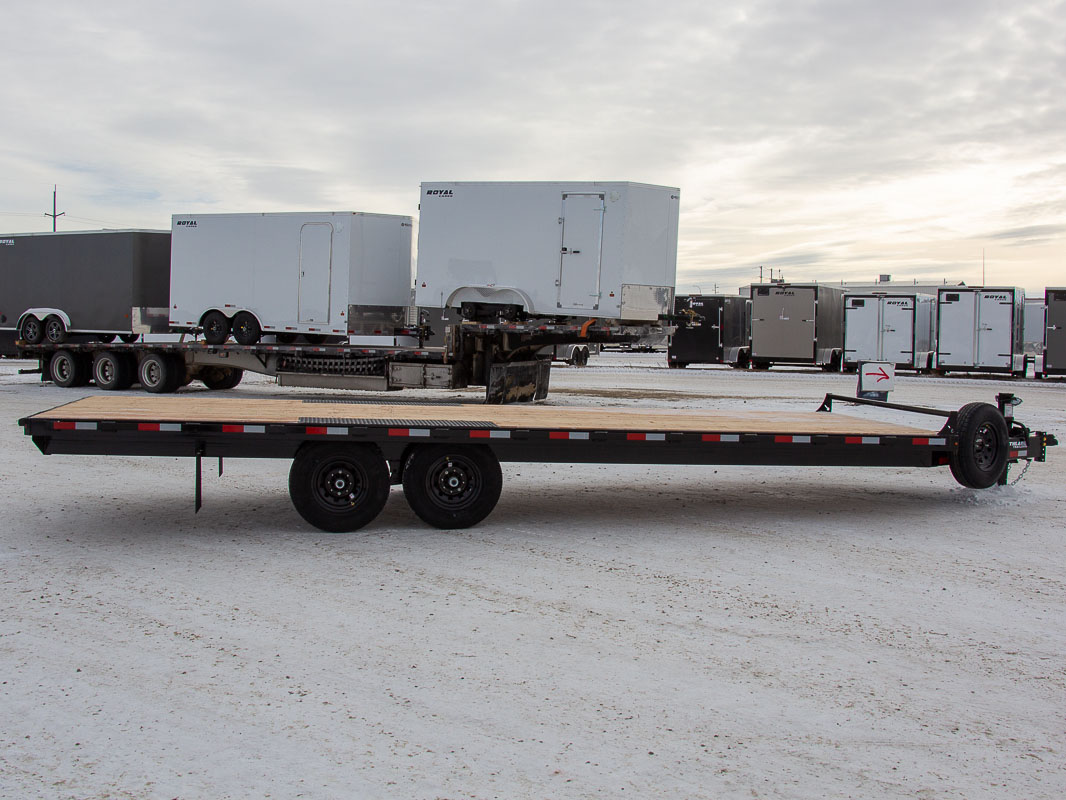 Southland 8 x 20 14K Deckover Trailer Southland Trailer 59551 HBAT7-20 BLK