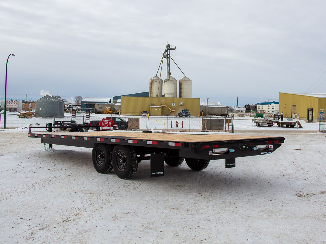 Southland 8 x 20 14K Deckover Trailer Southland Trailer 59551 HBAT7-20 BLK