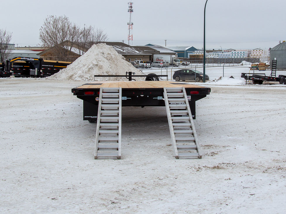 Southland 8 x 24 14K Deckover Trailer Southland Trailer HBAT7-24 BLK