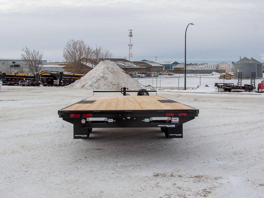 Southland 8 x 24 14K Deckover Trailer Southland Trailer HBAT7-24 BLK