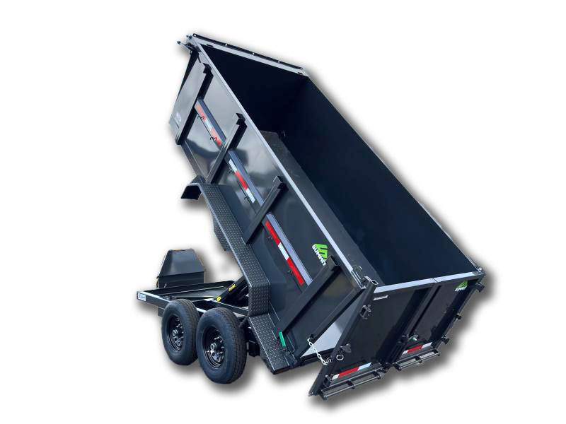 Summit 6x12  14K Dump Trailer - Tandem Axle - Cascade High Sides Summit Trailer CD612TA5-HS