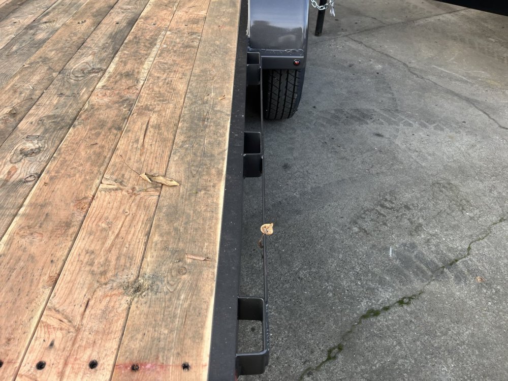 Summit 7x14 3K SA ATV Flatbed Trailer 4" - Cascade Summit Trailer C4FB714SA-ATV