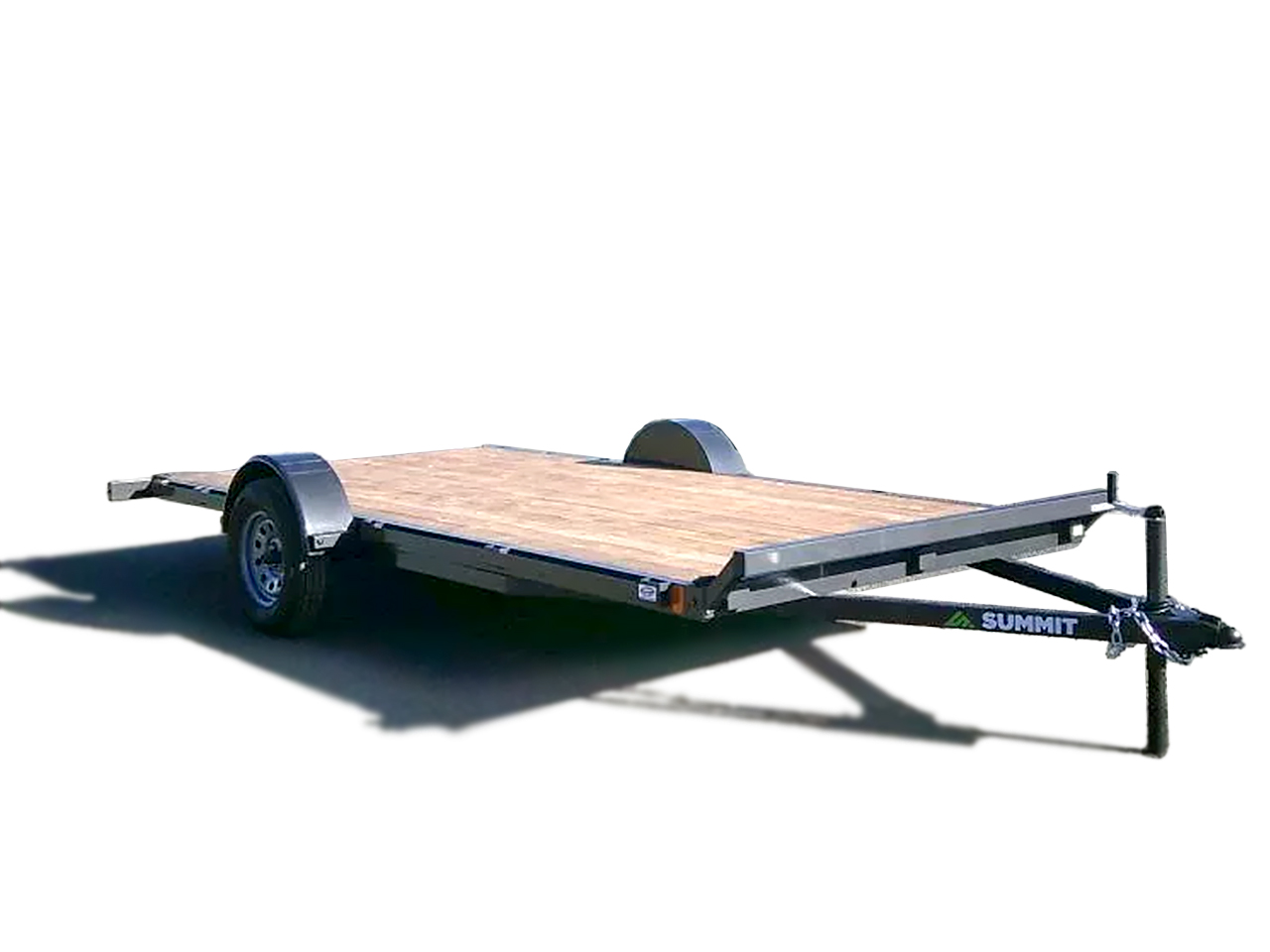 Summit 7x14 5K SA ATV Flatbed Trailer 4" - Cascade Summit Trailer C4FB714SA3-ATV