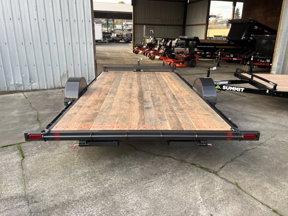 Summit 7x14 5K SA ATV Flatbed Trailer 4" - Cascade Summit Trailer C4FB714SA3-ATV