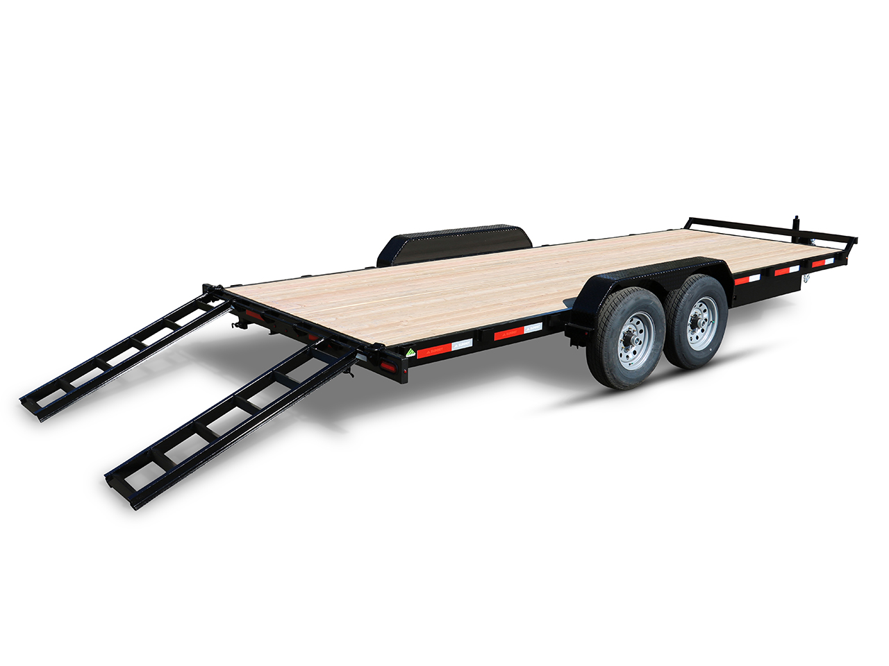 Summit 7x16 14K Flatbed Denali Pro Trailer Summit Trailer DPFB716TA5