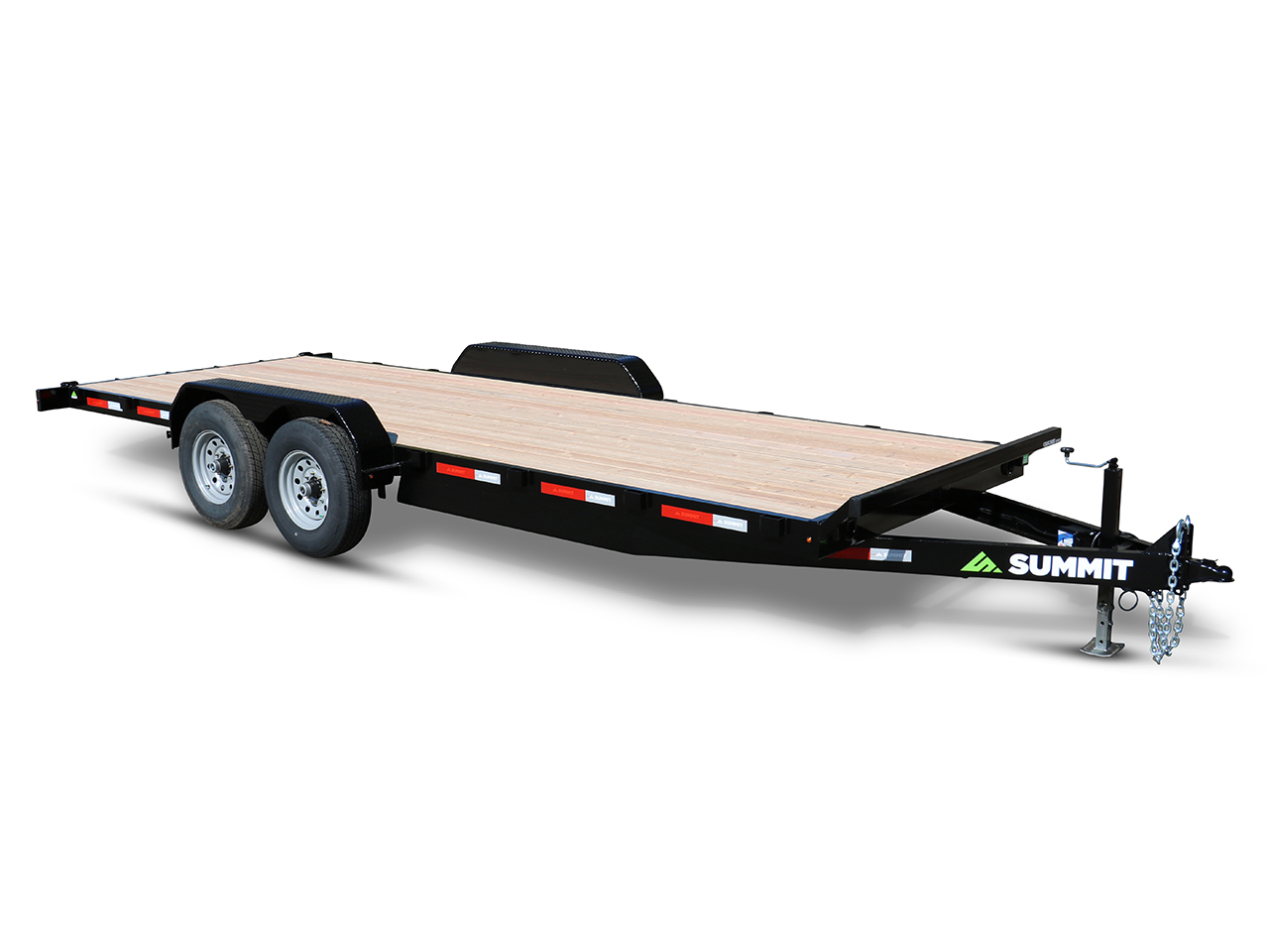 Summit 7x16 14K Flatbed Denali Pro Trailer Summit Trailer DPFB716TA5